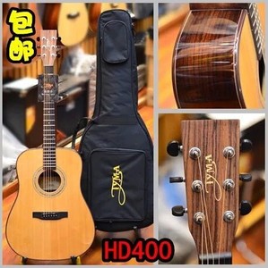 泰玛TYMA HD400 HF400高级单板民谣吉他 赠原装包 包邮