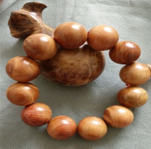 麻梨疙瘩手串佛珠20,25,30mm小叶鼠李霸气大珠红心料手持车挂