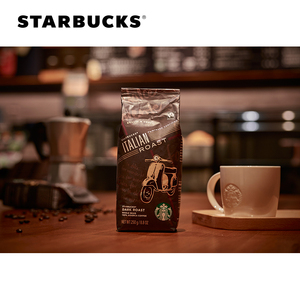 starbucks 星巴克 意式烘焙 咖啡豆 250g 美国进口 深度烘焙