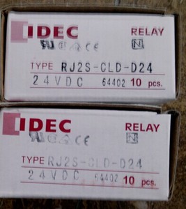 IDEC原装正品和泉电气中间继电器 RJ2S-CLD-D24顺极性二极管型