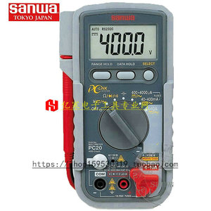 日本SANWA三和PC20数字万用表电容电阻电流多功能数显表 替PC500A