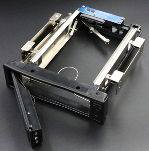 台式机光驱位托架3.5寸机械硬盘抽取盒sata串口硬盘盒带灯带开关