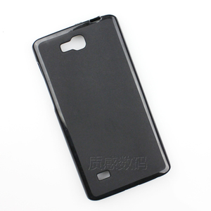适用商务黑软硅胶华为c8816套磨砂c8816d保护壳g615外套u10后手机