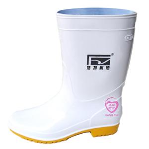 浩特陇上行耐油靴白色食品靴卫生耐酸碱中筒大码雨靴雨鞋水鞋906B