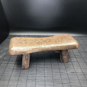 鸡翅木实木迷你小板凳 多肉植物盆景底座 杯架茶壶底座 卧枕