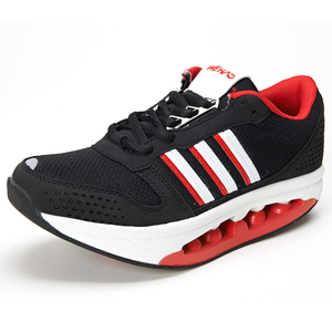 健走鞋男正品夏麦凯奇摇摇鞋赵之心弧线网面功能运动鞋威皓健步鞋