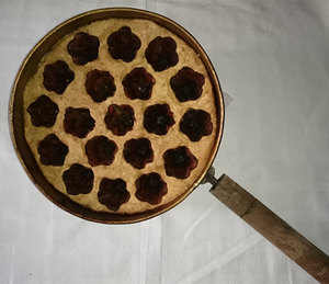 19头梅花糕模具 梅花糕印 铜