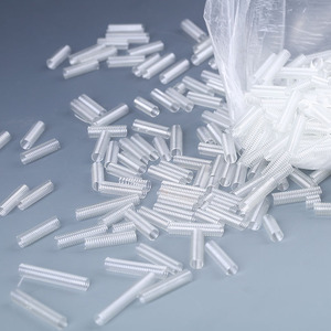 玻璃弹簧填料 直径4mm 长度10---20mm 200g 柱层析用 特价