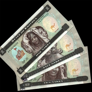 同款货源tb52351806淘宝{非洲}全新unc 厄立特里亚1纳克法纸币