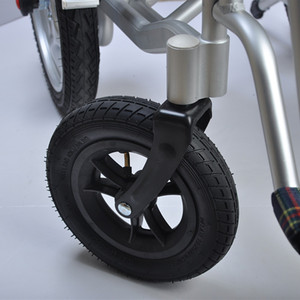 电动轮椅万向轮总成前轮 厂家直销配件 通用10寸十寸diy