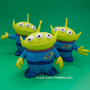 0048人付款淘宝日单手办三眼仔toy玩具总动员公仔摆件