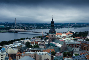 hq634拉脱维亚城市风光,旅游景点,文物古迹高清喷绘装饰图库