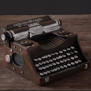 复古怀旧老式打字电报机 婚庆家居客厅书房创意摆件 影楼摄影道