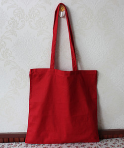 外贸日韩空白纯色帆布单肩包女袋棉 手绘手提包DIY涂鸦环保购物袋