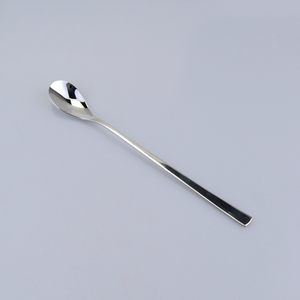 长冰更加厚新款金属长勺搅拌勺子不锈钢吧勺长柄勺子咖啡勺咖啡勺