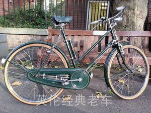 老英国凤头自行车