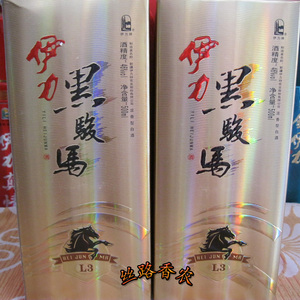 新疆伊力特 伊力黑骏马l3 500ml 46度2014年的老酒纯粮整箱包邮