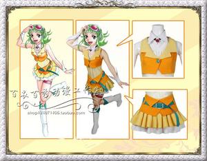 vocaloid2 初音未来gumi 公式服cosplay服装