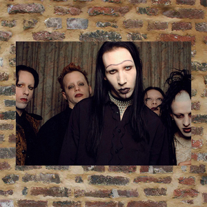 玛丽莲曼森marilyn manson海报ld089/满8张包郵marilynmanson海报