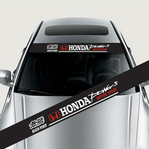 杰德凌派锋范crv 思域 思迪飞度汽车贴纸 挡风玻璃 前档贴