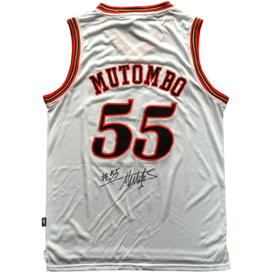 老鹰 火箭 费城76人 穆托姆博 亲笔签名球衣 篮球服 艾弗森艾佛森