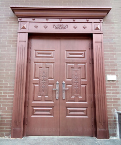 只售上海 庄点 定制定做非标仿铜别墅私房大门 镀锌钢板材质