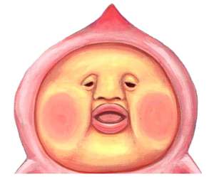 贱贱 屁桃君 农场3m滑板贴车贴 电脑贴纸 行李箱贴纸旅行箱贴纸