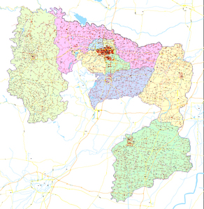 安阳市地图行政地图cdr ai格式高清jpg高清打印版电子地图