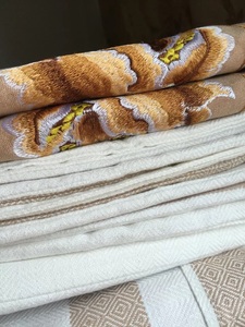 鲁锦老粗布四件套