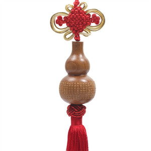 红檀木葫芦汽车用品挂件车饰 出入平安 金刚经 大悲咒 车挂饰品