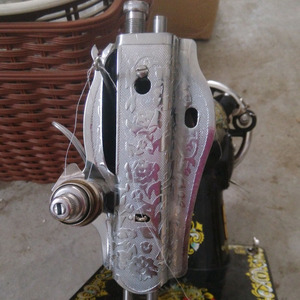 家用老式脚踏脚踩缝纫机配件 机头护盖 档板机壳夹线器面盖面板