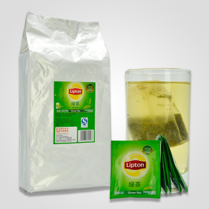 lipton/立顿绿茶包 精选 绿茶160g(纸包装)袋泡茶叶冲饮2gx80袋