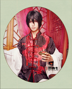 000人付款淘宝预售哑舍cos服赤龙服cosplay古风中山装服装tb