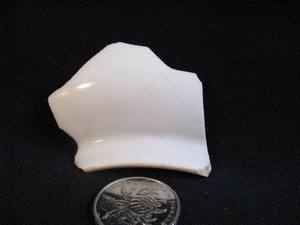 a351明永乐(官窑)甜白釉标本/永乐甜白瓷片