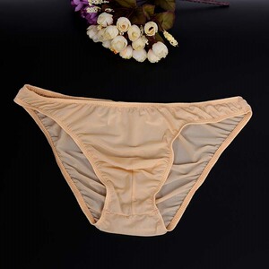 男士内裤冰丝透明超薄情趣