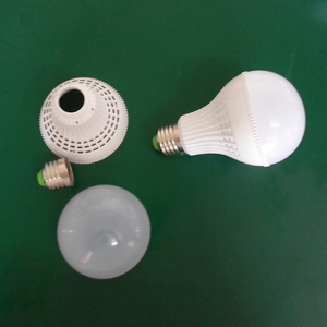 LED塑料球泡灯PP外壳套件PC塑料外壳9W