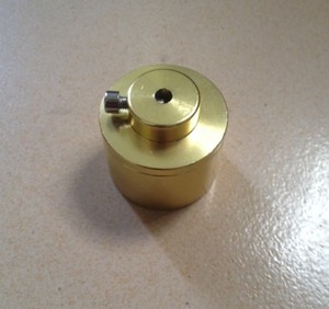 旋盖头 镀金旋盖机铝盖头 拧盖机配件 尺寸 10-30mm