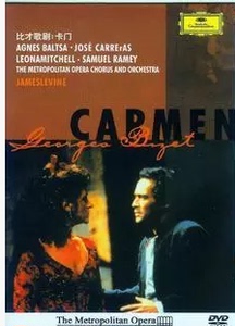 比才经典歌剧《卡门(carmen)》 卡雷拉斯carreras 主唱 dvd