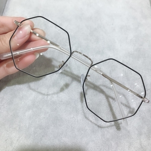 八边形眼镜蓝光