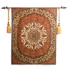 比利时挂毯 客厅 壁挂 壁毯 欧式 咖啡厅 布艺油画装饰 普罗旺斯