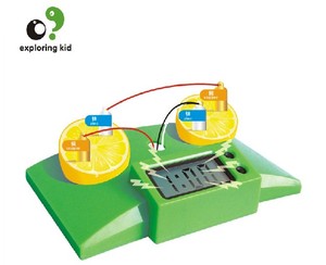 水果发电实验探索小子科学实验材料DIY手工科技小制作益智玩具