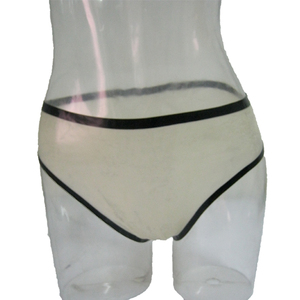 乳胶衣 latex  女士 乳胶内裤 三角裤 透明色 性感