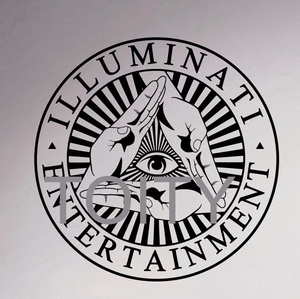 全知之眼墙贴上帝之眼贴画全视之眼贴纸all seeing eye墙面装饰画