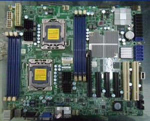 原装超微X8DTL-6 X8DTL-6F 6L 1366双路服务器主板X58主板