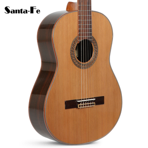 santafe圣菲古典吉他c46单板木吉它初学入门男女生考级小吉他