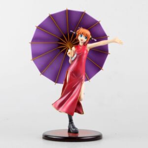 【包邮 抽奖 折扣 红包】银魂 万事屋夜兔族神乐撑伞手办模型摆件