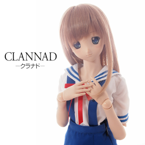 [sen]bjd sd dd娃娃衣服女装套装cos制服校服clannad 古河渚