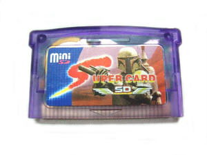 全新SUPERCARD烧录卡 SC-MINI SD GBA烧录卡GBASP烧录卡 送游戏