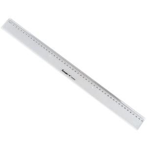120人付款淘宝广博 40cm直尺/塑料透明尺子 办公学习绘图测量工具仪尺