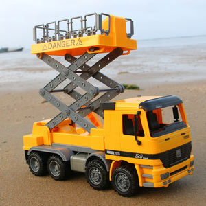 路灯维修抢修车儿童玩具工程车模型仿真耐摔男孩子汽车大号2-6